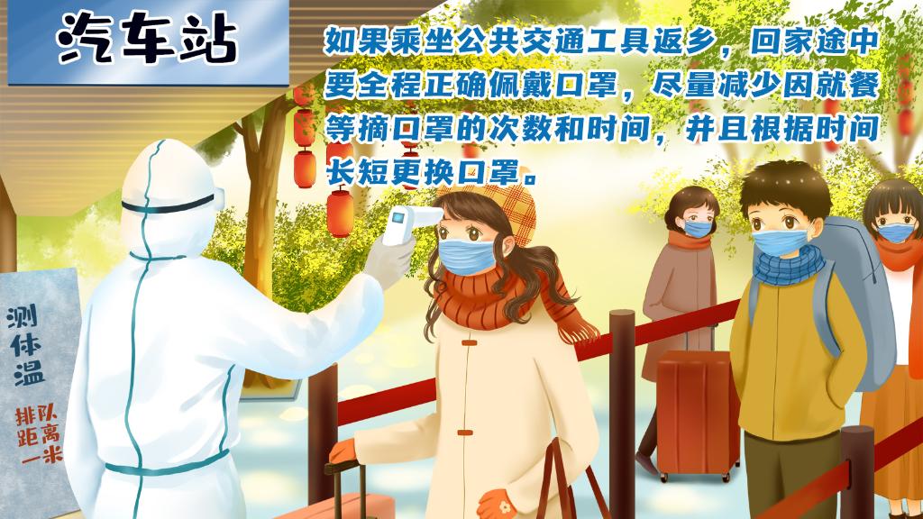 春運(yùn)進(jìn)行時，人在旅途如何做好防護(hù)？