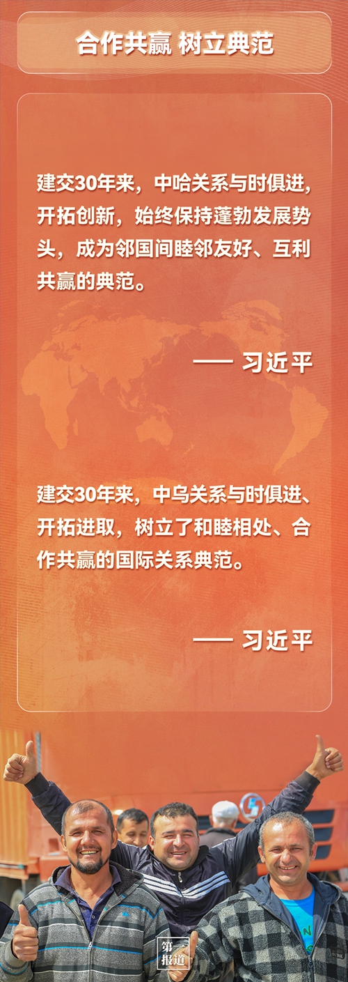 第一報道 | 建交三十年，習(xí)主席這樣評價與中亞五國關(guān)系