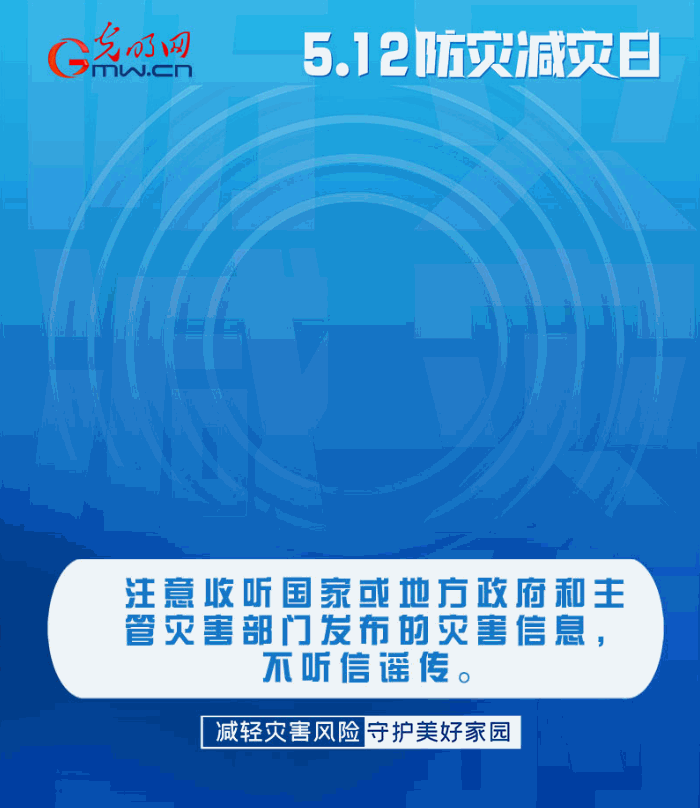 【動態(tài)海報】減輕災(zāi)害風(fēng)險，從這10個字開始