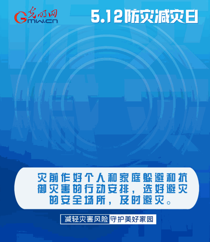 【動態(tài)海報】減輕災(zāi)害風(fēng)險，從這10個字開始
