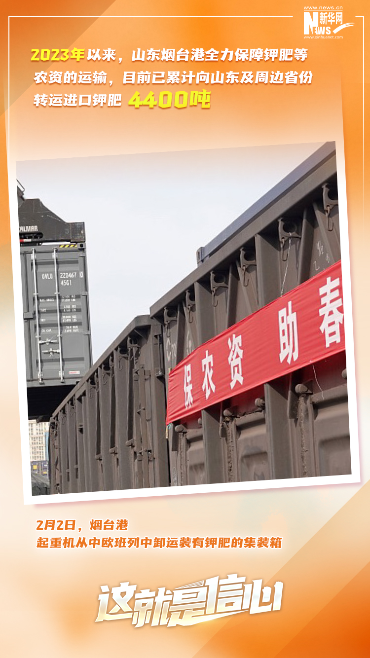 這就是信心｜實干爭春早，外貿(mào)樞紐貨運忙