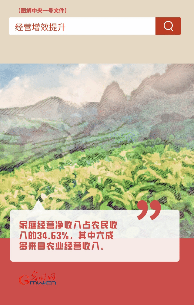 【圖解中央一號文件】“動”漫海報丨今年如何讓農(nóng)民的“錢袋子”鼓起來？