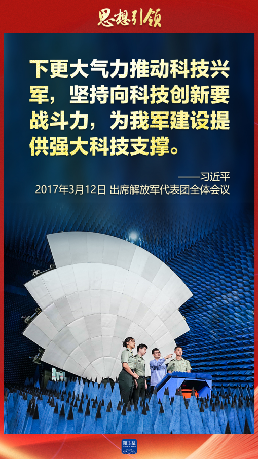 思想引領(lǐng)｜兩會上，習主席這樣談強軍之路