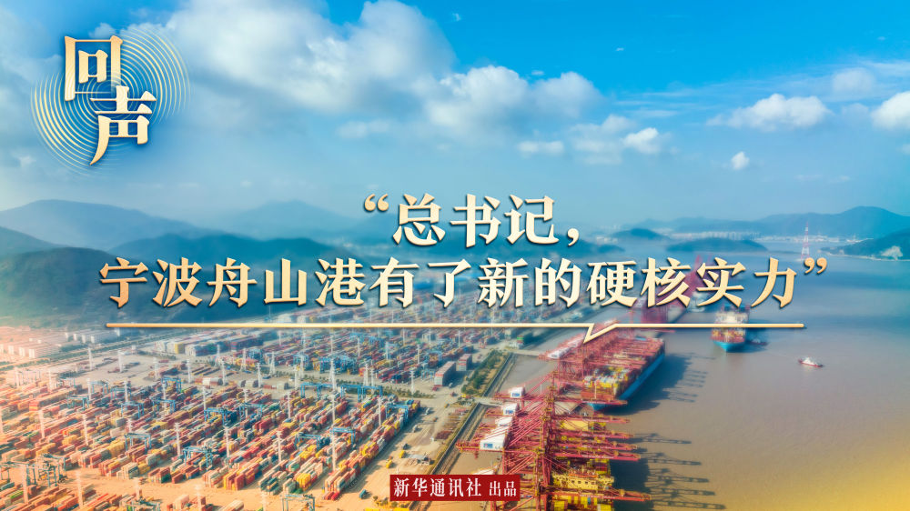 回聲｜“總書記，寧波舟山港有了新的硬核實(shí)力”
