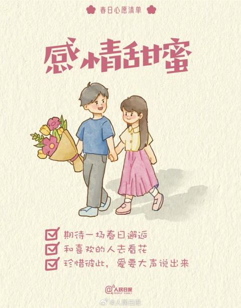 收藏打卡！領(lǐng)取你的手賬風(fēng)春日心愿清單
