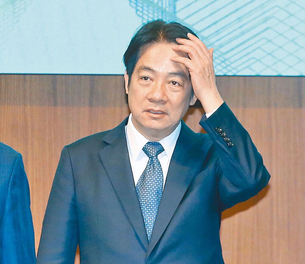 民進(jìn)黨臺(tái)灣地區(qū)領(lǐng)導(dǎo)人選舉參選人賴清德。 臺(tái)灣“中時(shí)新聞網(wǎng)”資料圖