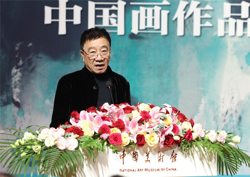 任建國致辭。主辦方供圖