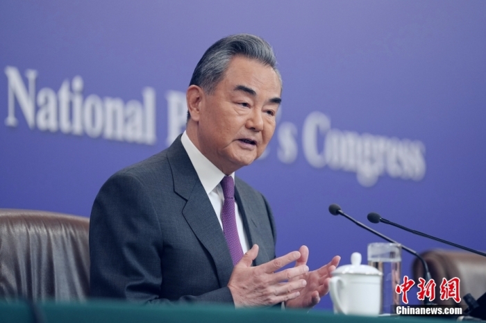 3月7日，十四屆全國人大二次會議在北京舉行記者會，中共中央政治局委員、外交部長王毅就中國外交政策和對外關系相關問題回答中外記者提問。<a target='_blank' href='/'><p  align=