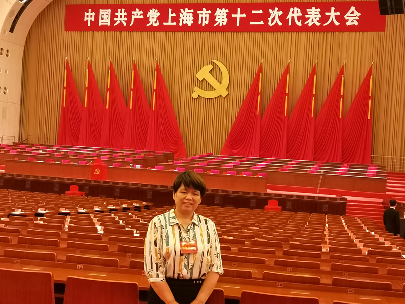 黨代表施鳳。受訪者供圖