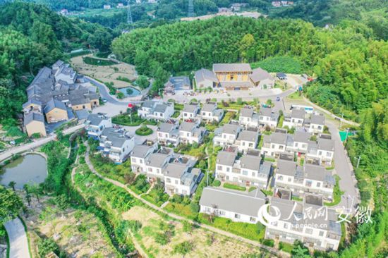 俯瞰大灣村。人民網(wǎng) 陳若天攝