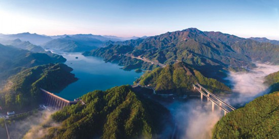 大別山風景道。六安市文旅局供圖