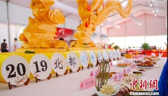 北部灣（海南儋州）旅游美食博覽會，舉辦美食評選活動　王子謙　攝