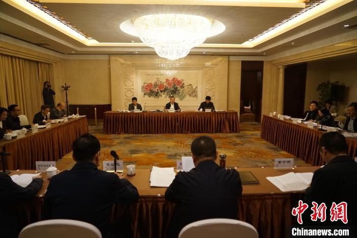 圖為座談會現(xiàn)場?！∨擞隄?攝