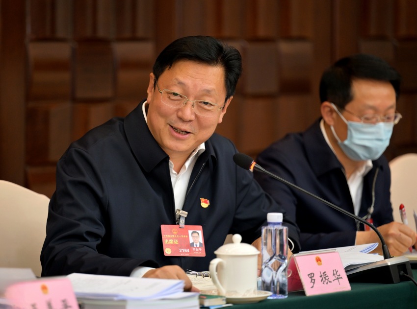 全國人大代表羅振華。