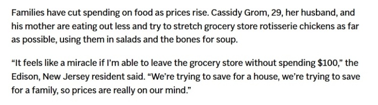 深觀察丨美國民眾:我們腦子里每天想的都是物價(jià)