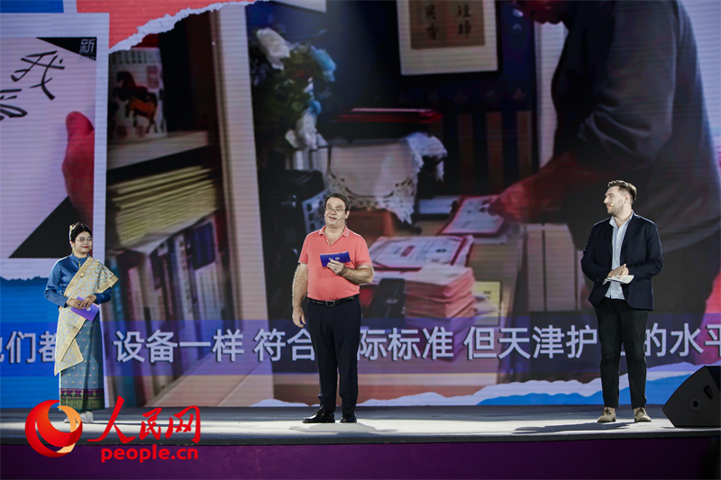 從左至右分別為馬星彤、皮安睿、柯明可。人民網(wǎng)記者 于凱攝