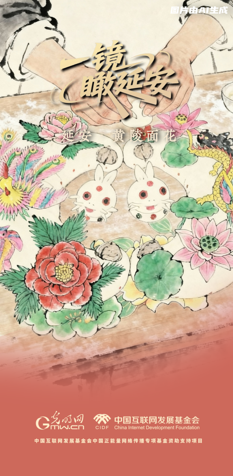 【一鏡瞰延安·AI海報】跟著這些非遺文化，感受老區(qū)風土人情