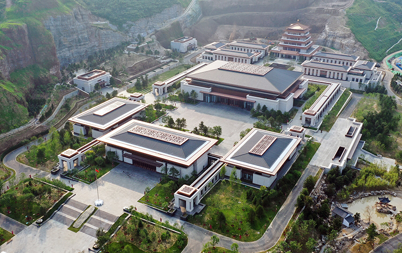 這是2022年7月30日拍攝的中國國家版本館中央總館。