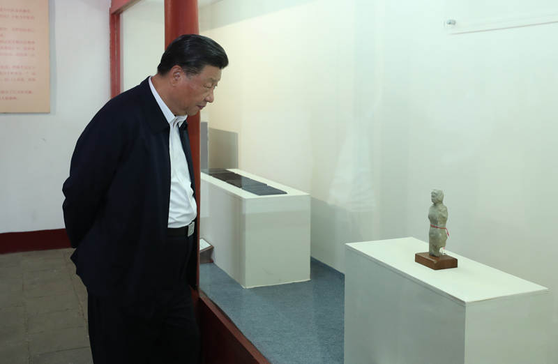 2021年5月12日，習(xí)近平總書記在南陽(yáng)市考察東漢醫(yī)學(xué)家張仲景的墓祠紀(jì)念地醫(yī)圣祠。