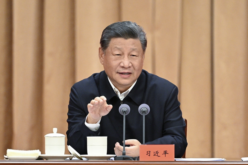 2024年10月29日，習(xí)近平在省部級(jí)主要領(lǐng)導(dǎo)干部學(xué)習(xí)貫徹黨的二十屆三中全會(huì)精神專(zhuān)題研討班開(kāi)班式上發(fā)表重要講話(huà)。