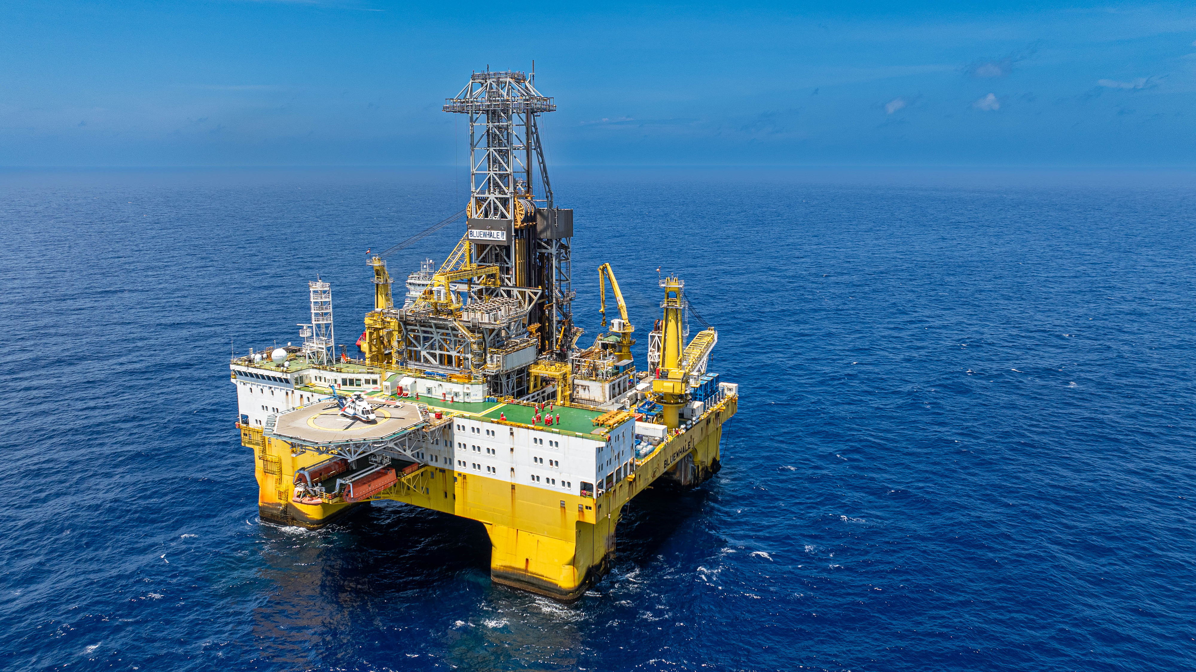 2024年8月17日，海南陵水，深海一號二期鉆井平臺。