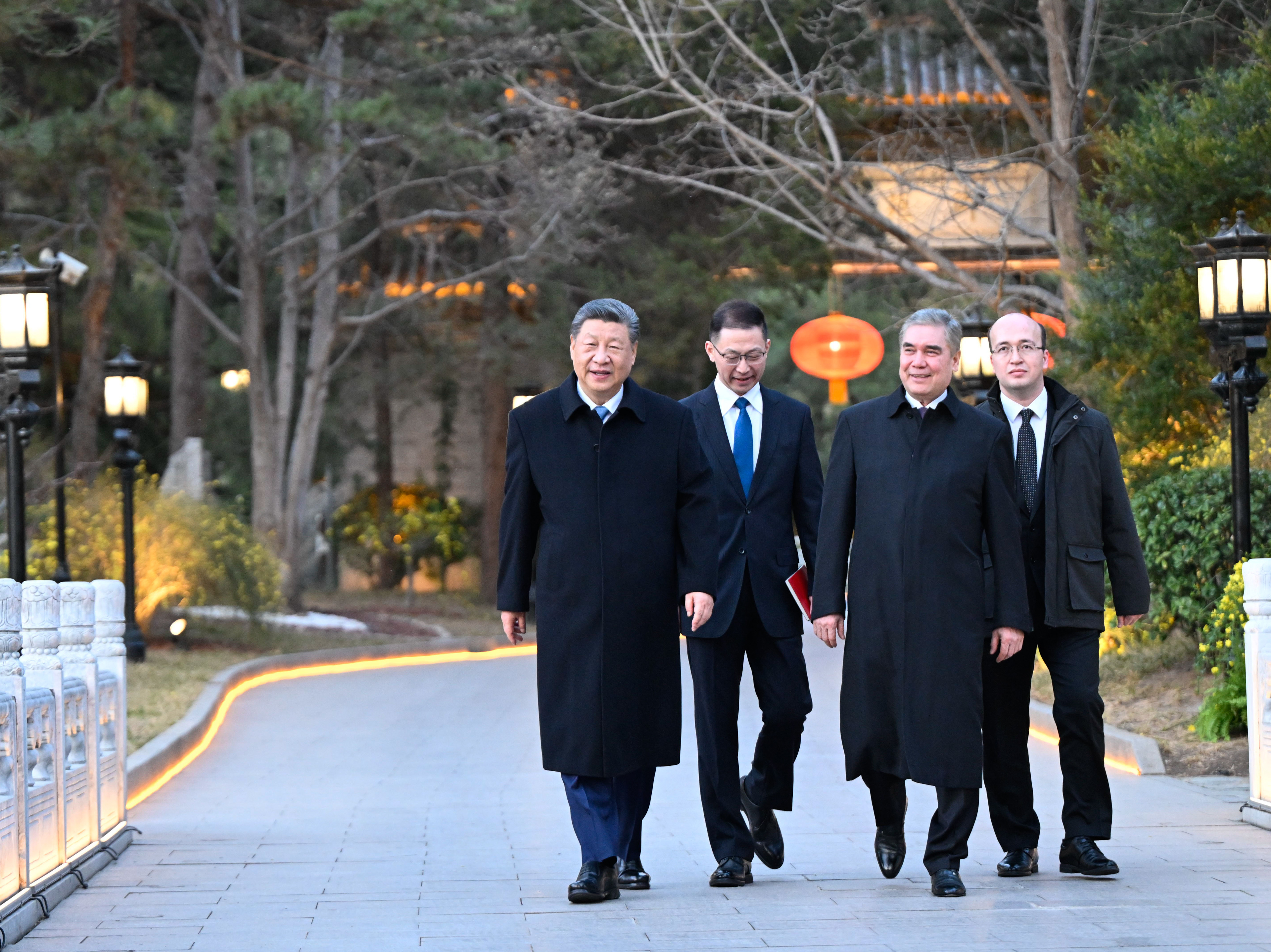 2026年3月18日，國家主席習(xí)近平在北京會(huì)見土庫曼斯坦民族領(lǐng)袖、人民委員會(huì)主席別爾德穆哈梅多夫。