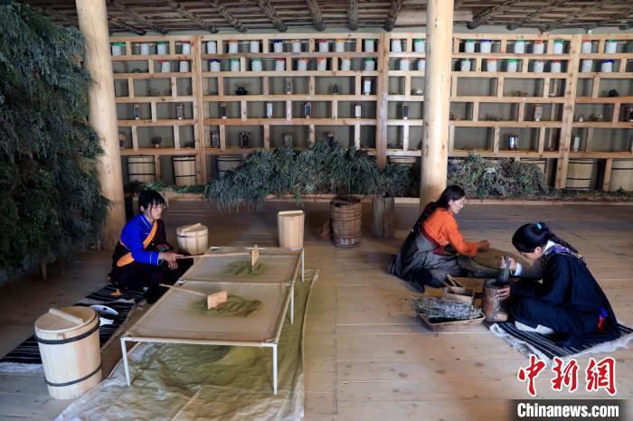 工坊一角。　王磊 攝