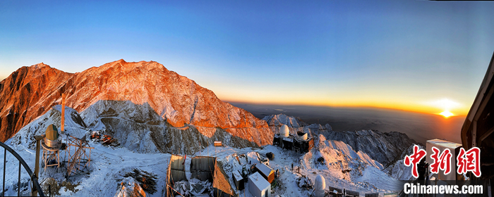 資料圖為青海省海西州冷湖天文觀測基地。 <a target='_blank' href='/'><p  align=