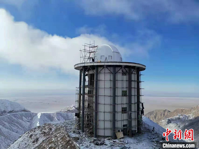 資料圖為青海省海西州冷湖天文觀測基地。 <a target='_blank' href='/'><p  align=