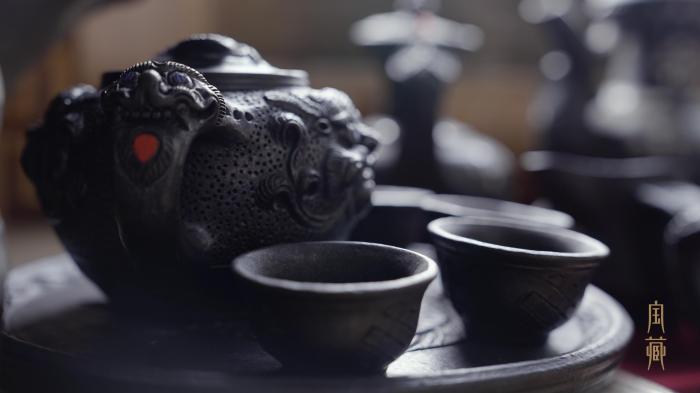 圖為尼西黑陶作品。　張厲 攝