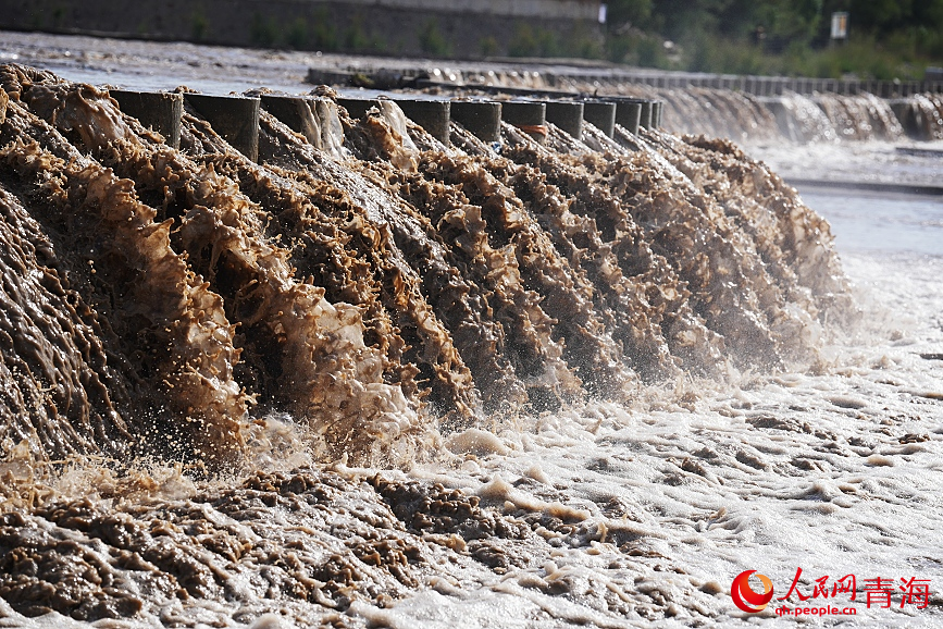 滾滾黃河水。人民網(wǎng) 陳明菊攝