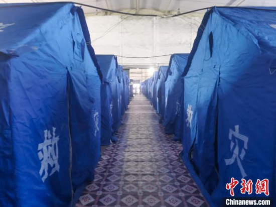 那曲火車站集中健康監(jiān)測點(diǎn)?！≈袊F路青藏集團(tuán)有限公司拉薩車務(wù)段 供圖