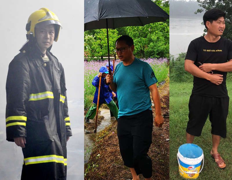 左起：陳陸、甘磊、帖克艷。